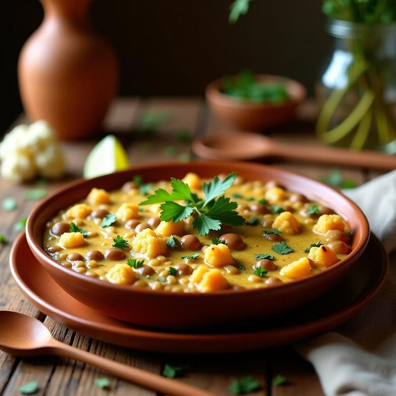 Crema de Pastor Vegana con Coliflor: Receta Rápida y Alta en Proteína