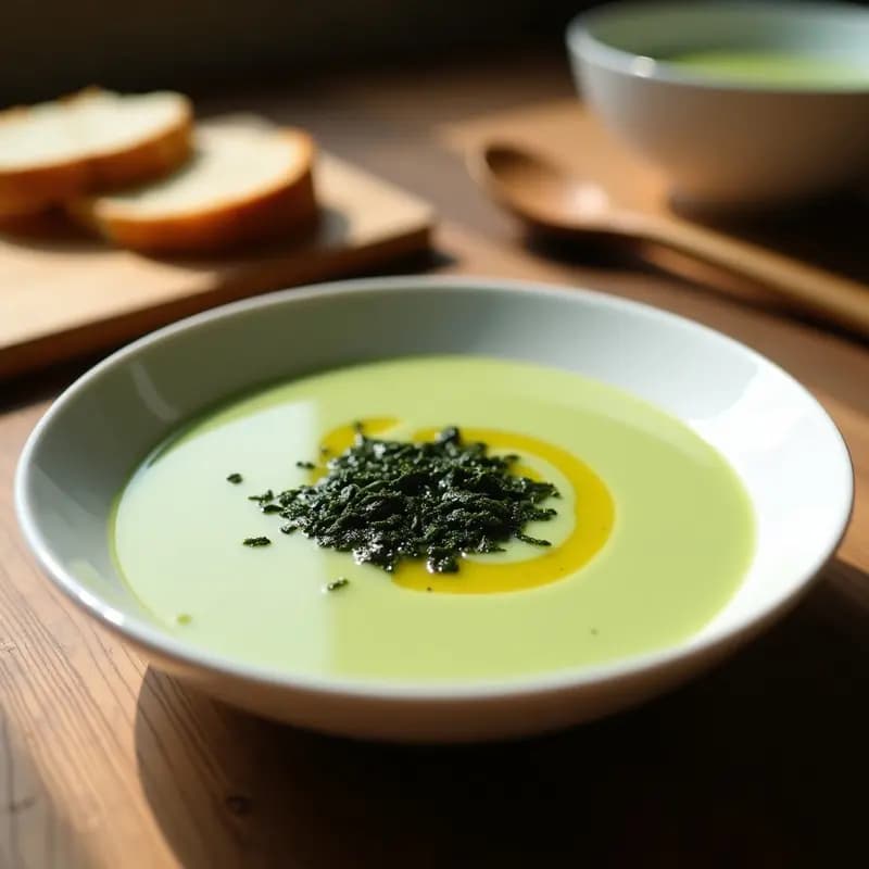 Crema Pastore con Algas Nori: Receta en Thermomix con Sabor Umami y Sin Lactosa