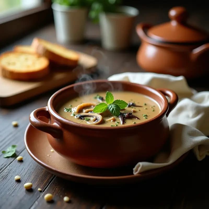 Crema de Pastore con Fungos: Receta de Setas Salvajes en 30 Minutos con Toque Gallego