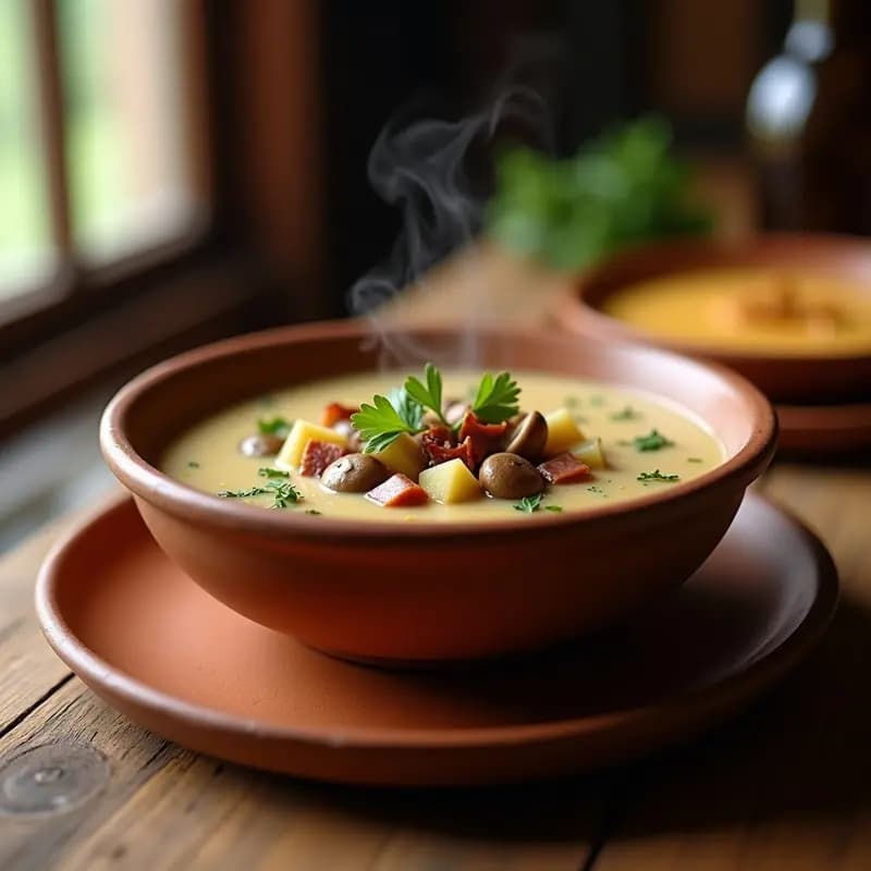 Crema de Pastor con Setas Boletus: Receta de Otoño en 30 Minutos y Alta en Proteínas