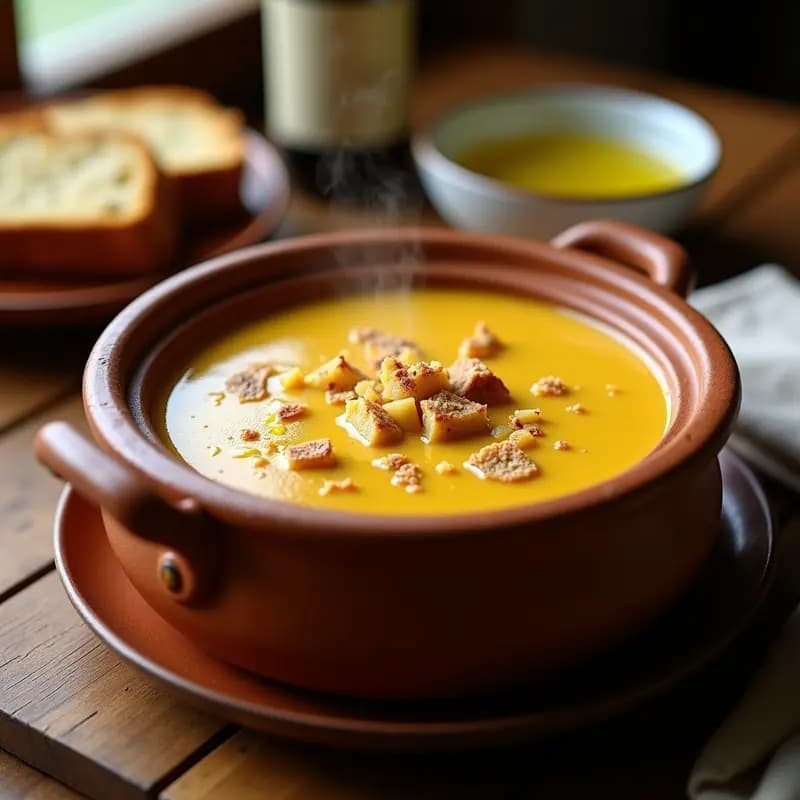 Crema Pastoreña Extremeña en Olla Lenta: Receta Tradicional con Toque Cremoso en 6 Horas