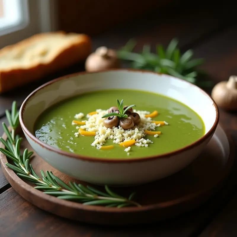 Crema de Pastoreo con Espinacas y Setas: Receta en Thermomix Rápida y Alta en Hierro