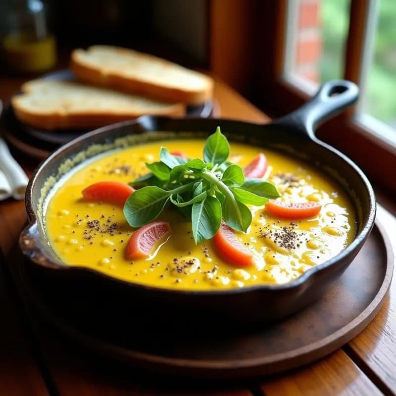 Crema Pastoreo con Lechuga Romana y Anchoas: Receta Italiana Express y Alta en Proteína