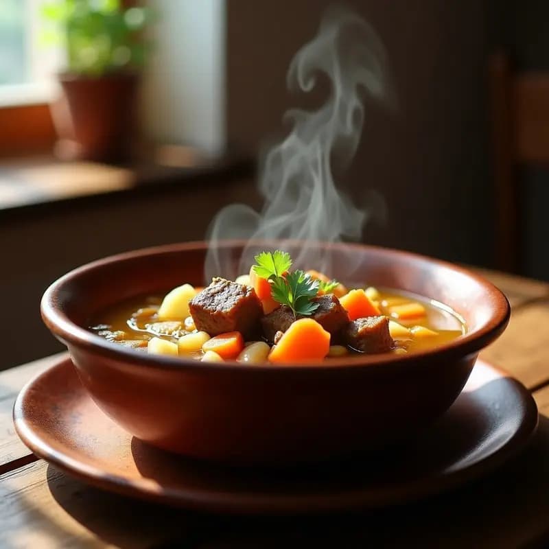 Crema de Pastores con Cordero: Receta Tradicional en 30 Minutos para Nutrir y Reconfortar