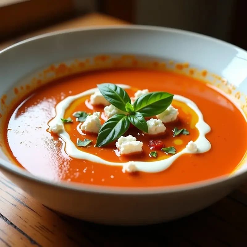 Crema de Pastores con Tomate Seco: Receta Fresca y Ligera en 25 Minutos