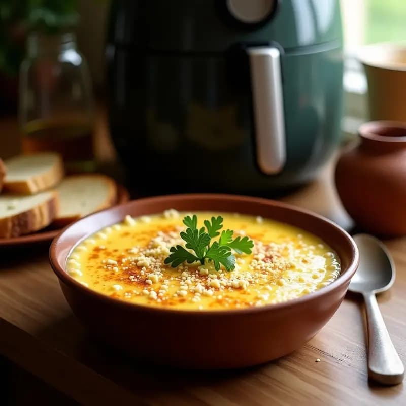 Crema Pastoril Manchega: Receta Tradicional en Airfryer con Truco de Abuela