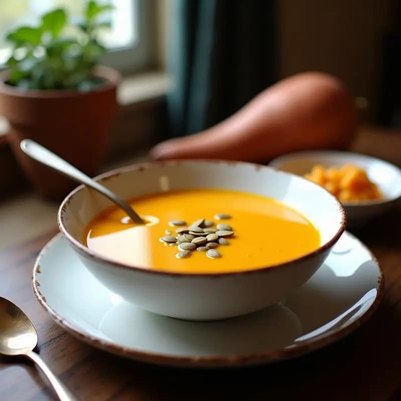 Crema de Patata y Boniato en Thermomix: Receta Cremosa y Reconfortante en 20 Minutos