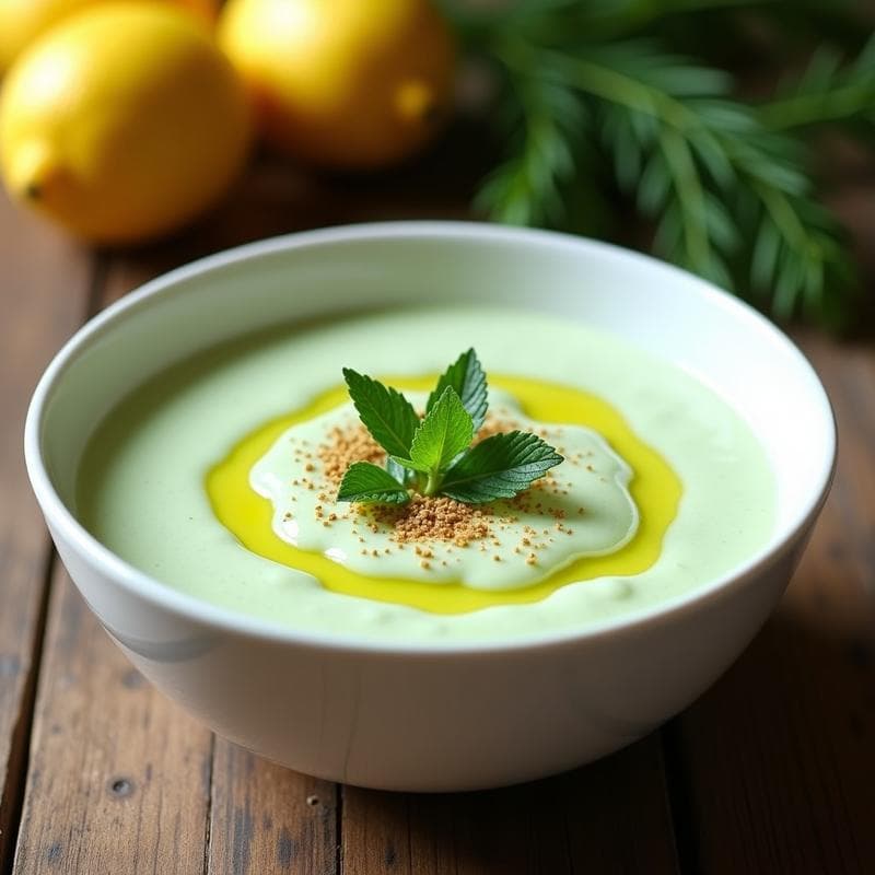 Crema Fría de Pepino y Yogur de Soja: Receta Griega Sin Lactosa en 10 Minutos