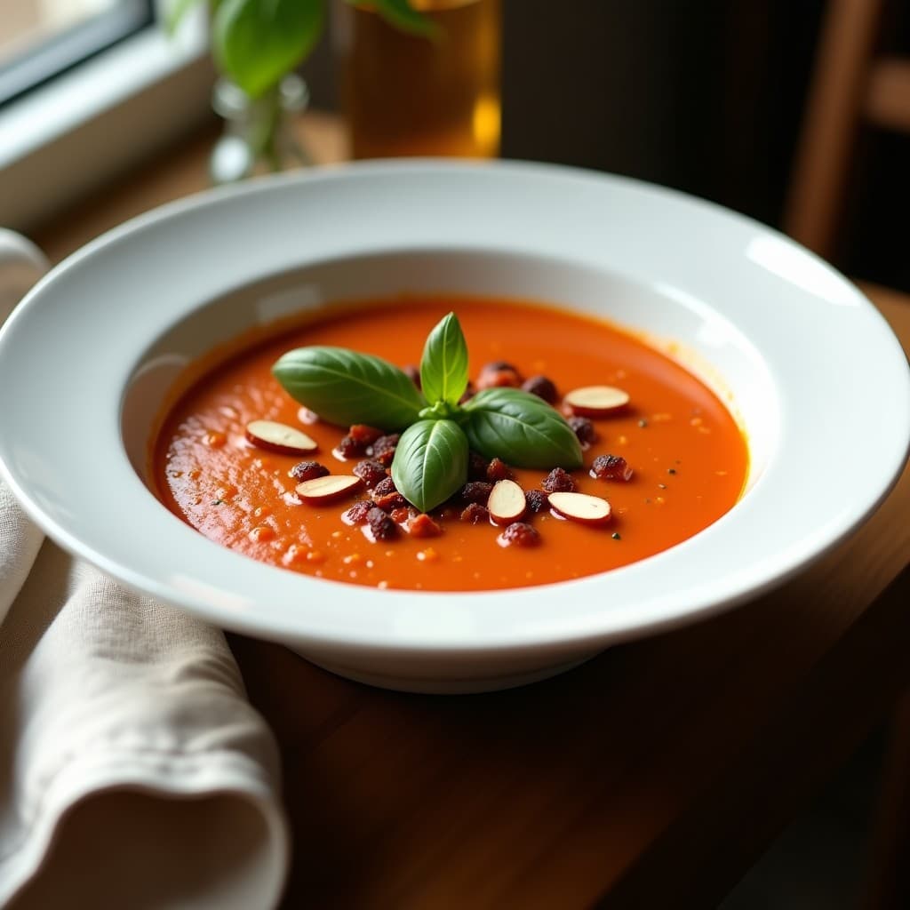 Crema de Pepperoni y Tomate Seco: Receta Italiana en Thermomix Sin Lácteos
