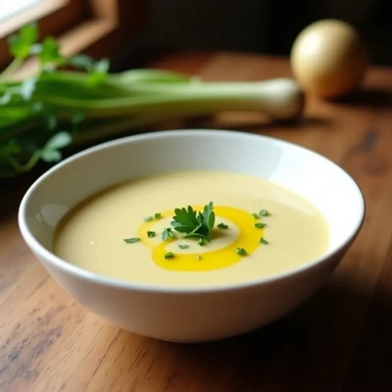 Crema de Puerro y Patata: Receta Ligera y Reconfortante con Menos de 200 Calorías