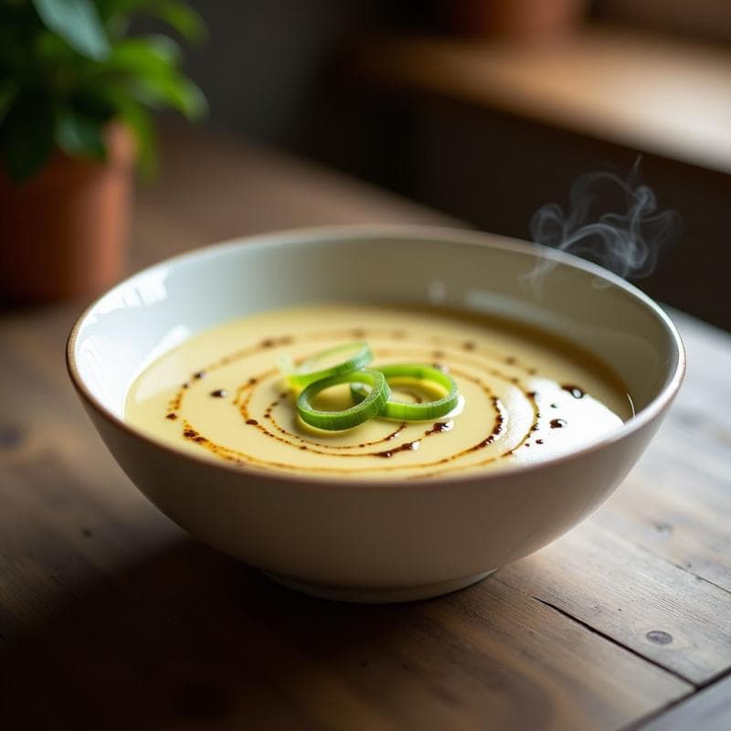 Crema de Puerro y Patata con Trufa: Receta en Airfryer Ultra Cremosa y Rápida