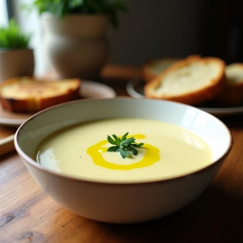 Crema de Puerro y Patata Vegana: Receta en Olla Rápida en 15 Minutos