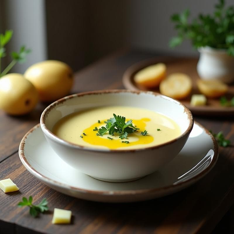 Crema de Puerros y Patata: Receta Sin Nata y Baja en Colesterol