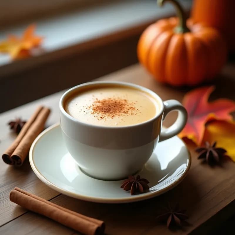 Chai Latte de Especias Pumpkin Spice: Receta de Otoño en 10 Minutos