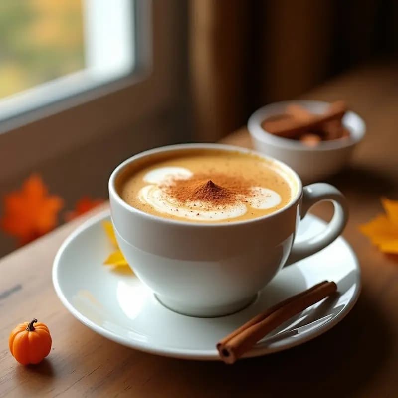 Crema de Pumpkin Spice Latte Probiótica: Receta Antiinflamatoria en 10 Minutos con Kéfir