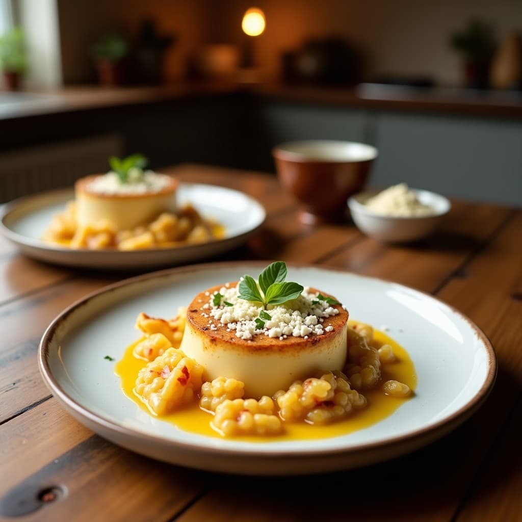 Crema de Remolacha y Jengibre con Crumble de Queso Feta: Sopa Griega Vegana y Reconfortante