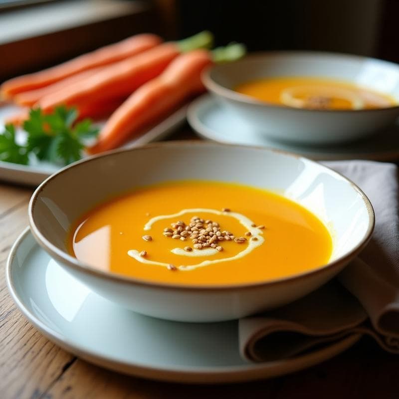 Crema de Zanahoria y Cúrcuma en Thermomix: Receta Antiinflamatoria y Relámpago