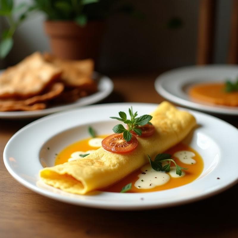 Crepes Integrales de Espinacas y Queso de Cabra: Receta Fit Sin Harina en 20 Minutos