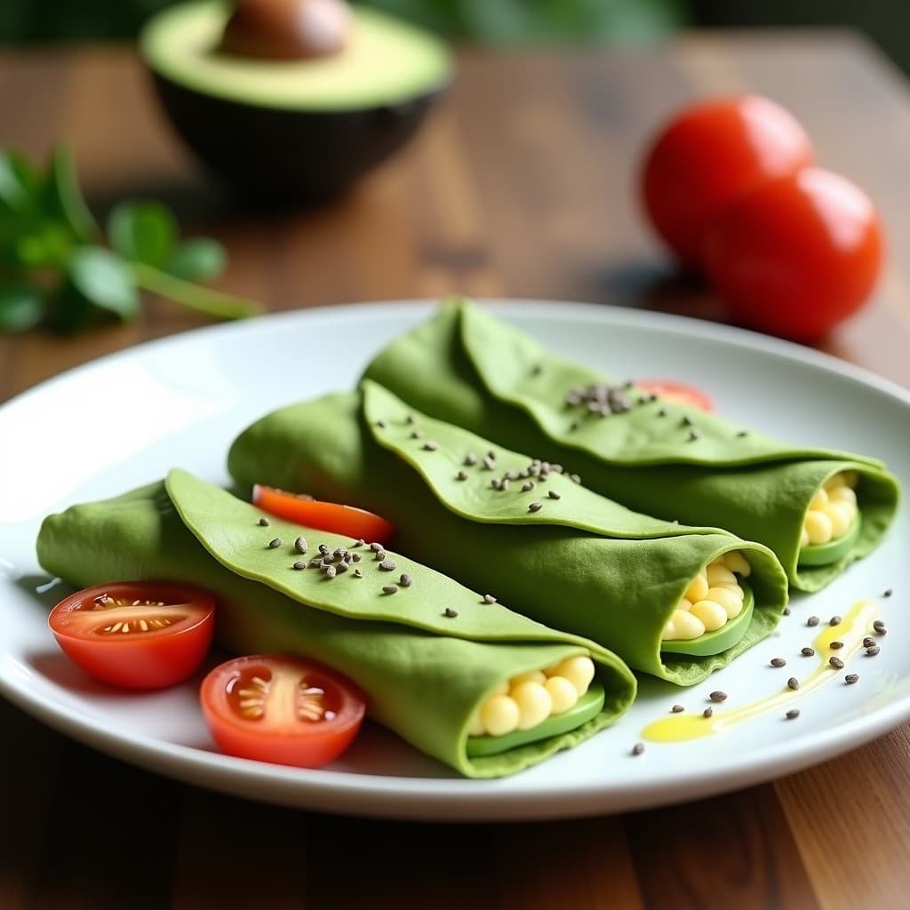 Crepes Proteicos de Espinacas y Huevos: Receta Rápida y Alta en Proteínas para Fitness