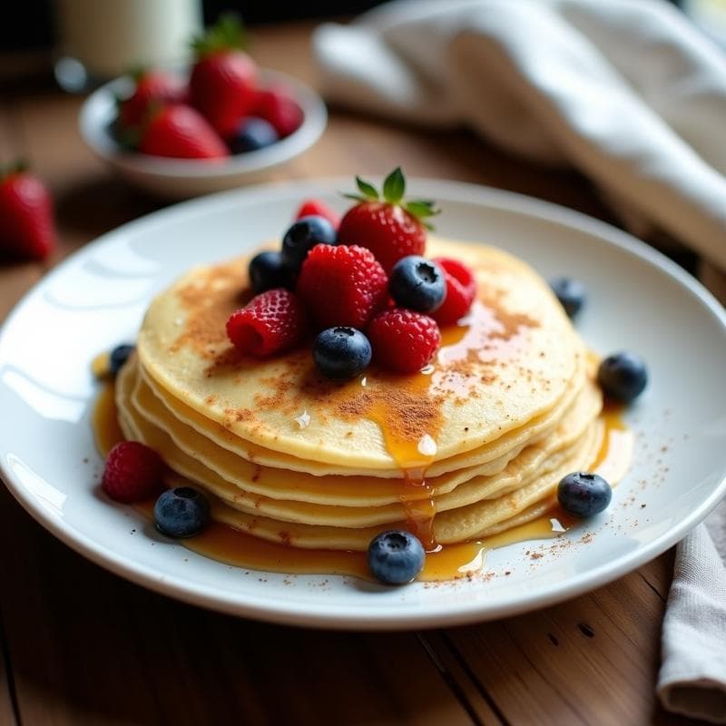 Crepes de Salvado de Avena y Proteína: Receta Fit en 15 Minutos Sin Harina