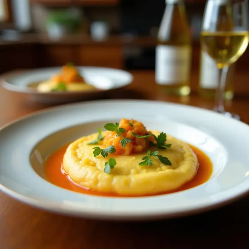 Crespelle al Limoncello con Salsa de Frambuesas: Postre Francés-Italiano Sin Horno