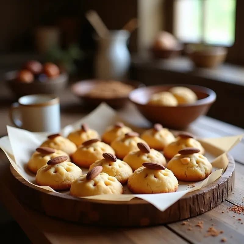 Crocanti di Mandorle: Galletas Italianas de Almendra Sin Azúcar