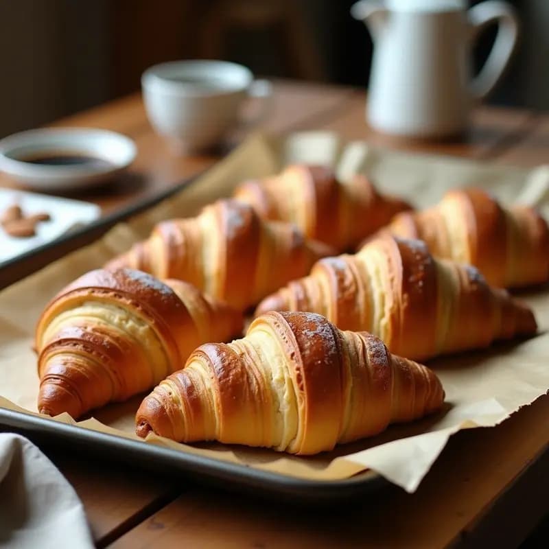 Croissants de Masa de Almond Flour: Desayuno Francés Keto y Sin Gluten