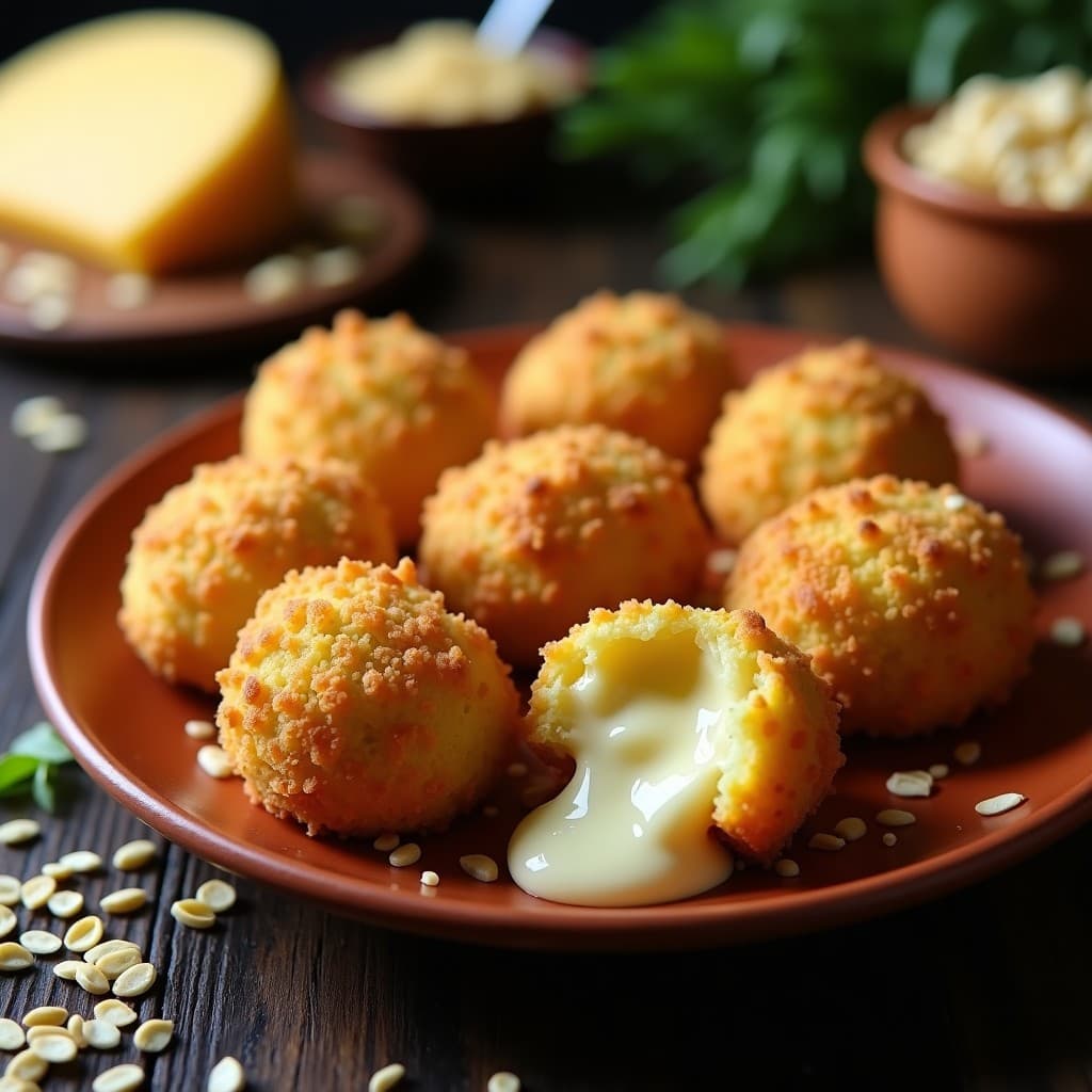 Croquetas de Alcachofa y Queso Manchego con Bechamel de Avena: Receta Española Sin Lactosa