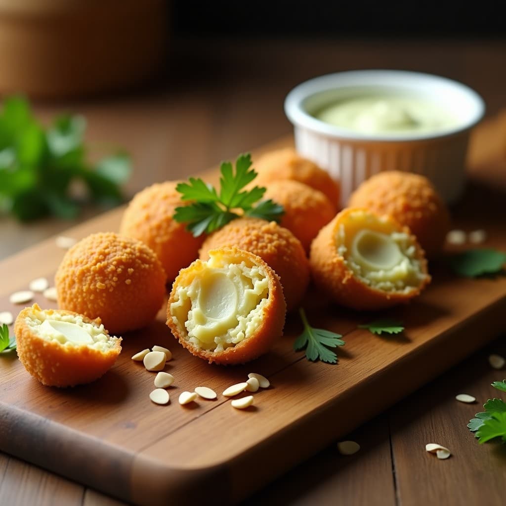Croquetas de Alcachofa y Queso de Almendras: Receta en Olla Exprés con Toque Crujiente