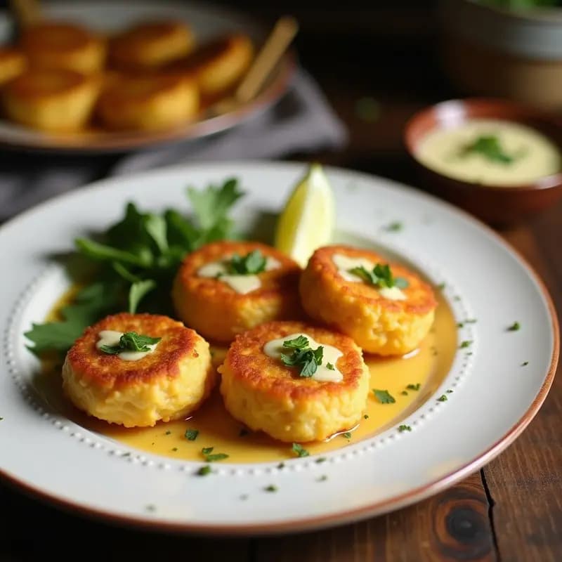 Croquetas de Alcachofa y Queso de Oveja: Receta Griega en Airfryer con Salsa de Limón