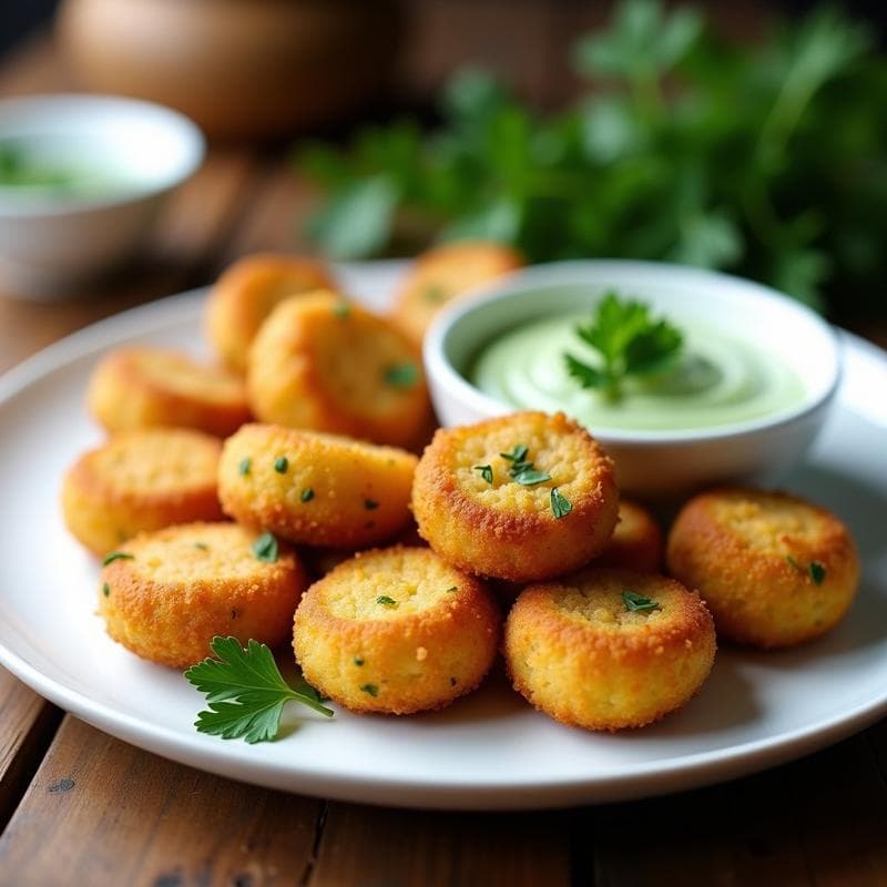 Croquetas de Algas Chlorella y Patata: Aperitivo Vegano Crujiente en Thermomix