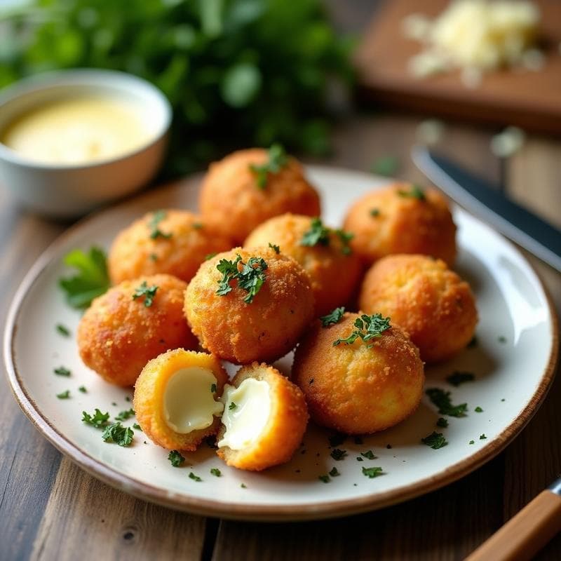 Croquetas de Algas Nori y Queso Manchego: Receta en Airfryer Crujiente y Alta en Yodo