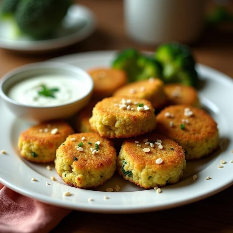 Croquetas de Brócoli y Queso de Almendras: Aperitivo Keto en Airfryer Sin Harina