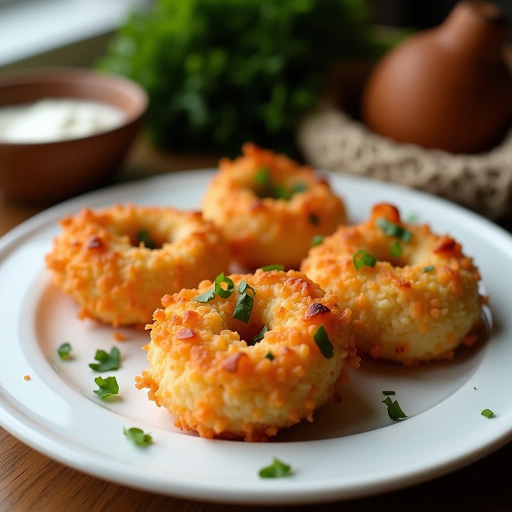 Croquetas de Camarón y Coco Rallado: Receta Tailandesa Crujiente en Airfryer