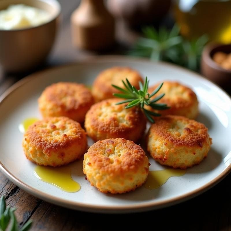 Croquetas de Champiñones Portobello y Queso de Cabra: Receta Española Keto en Thermomix