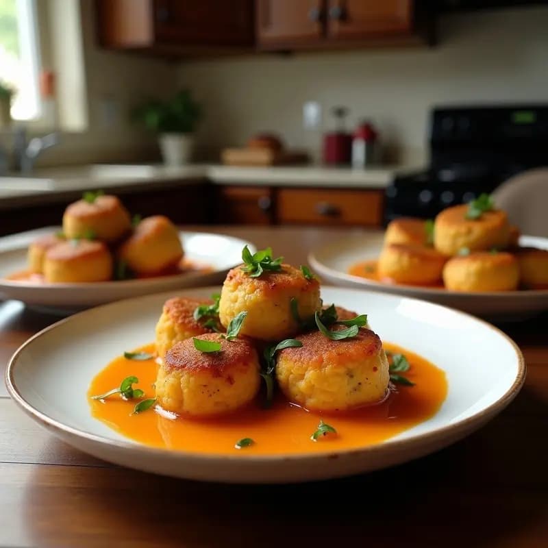 Croquetas de Coliflor y Alcachofa con Bechamel de Anacardos: Receta Española Sin Lactosa y Crujiente