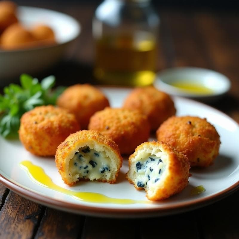 Croquetas de Coliflor y Queso Azul: Receta Keto Crujiente en Thermomix