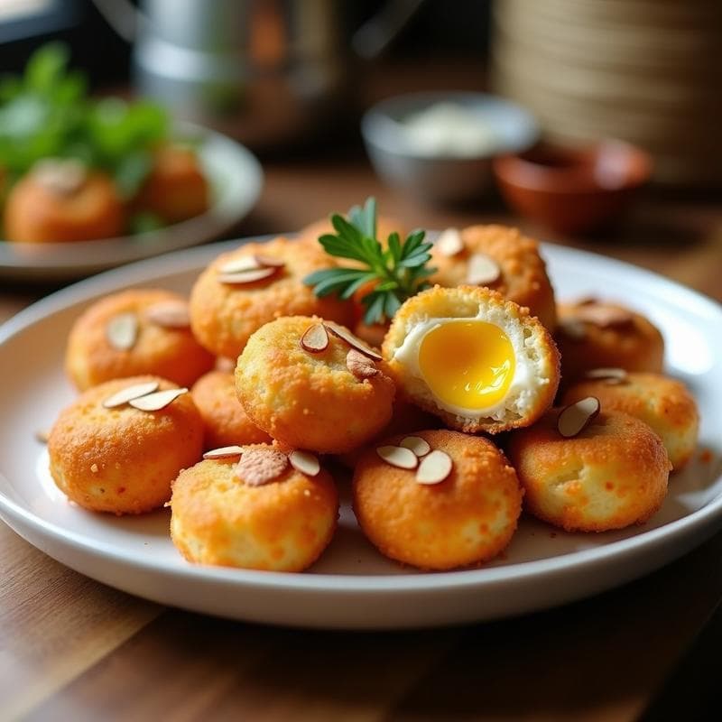 Croquetas de Espárragos y Queso Manchego: Receta en Airfryer Sin Rebozar con Huevo