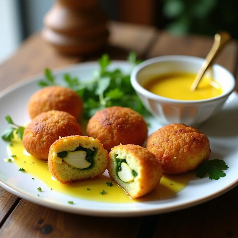 Croquetas de Espárragos Trigueros con Salsa de Azafrán: Receta Vegana y Sin Lácteos