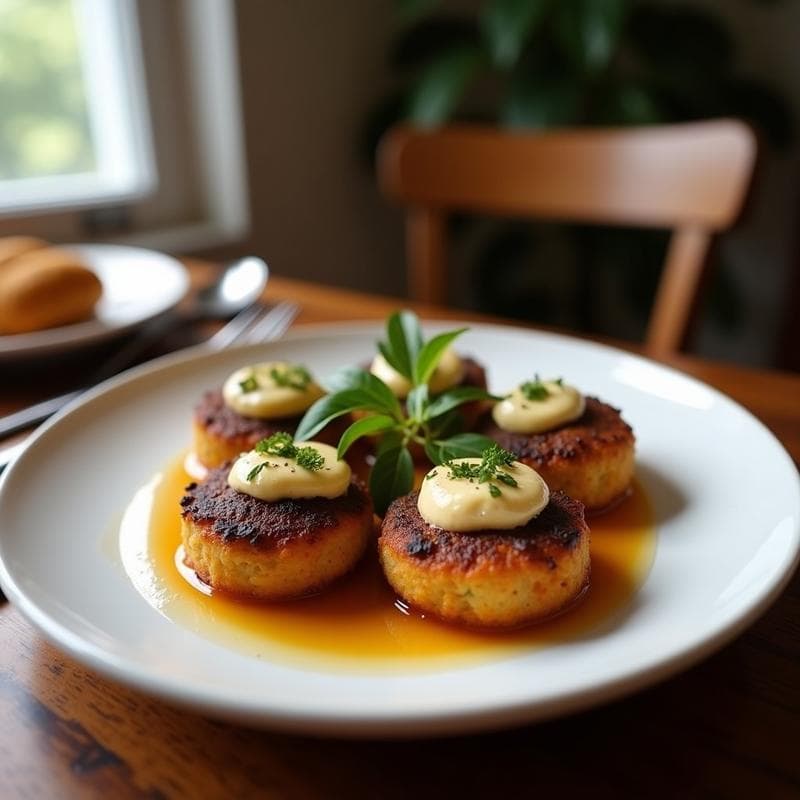 Croquetas de Espelta y Champiñones Portobello: Aperitivo Sin Lactosa en Thermomix