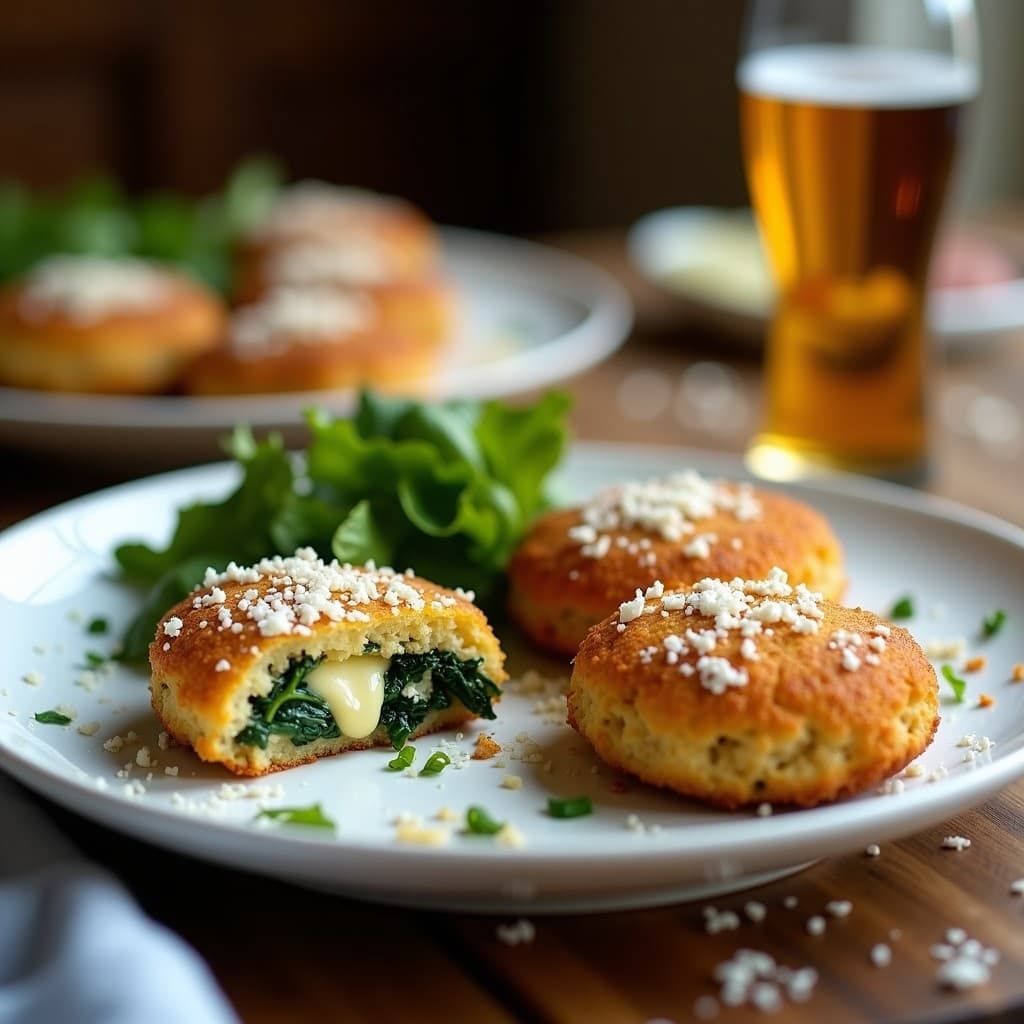 Croquetas de Espinaca y Queso de Anacardos con Empanizado de Coco: Receta Vegana y Sin Gluten