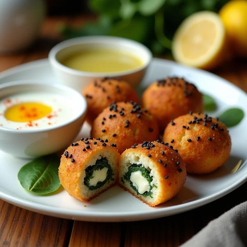 Croquetas de Espinaca y Queso de Cabra en Airfryer: Receta Sin Harina y Crujiente en 15 Minutos