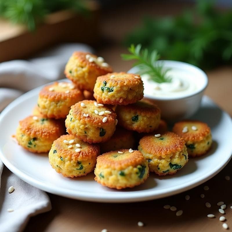 Croquetas de Espinaca y Queso Vegano: Receta en Thermomix Sin Harina y Crujientes