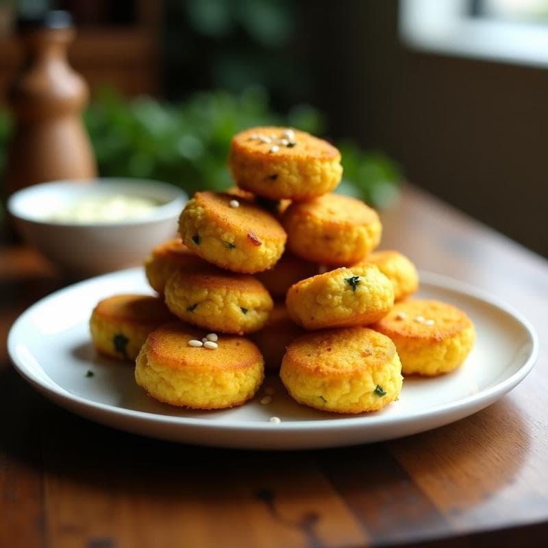 Croquetas de Espinacas y Queso de Cúrcuma: Receta Keto en Airfryer con 3 Ingredientes