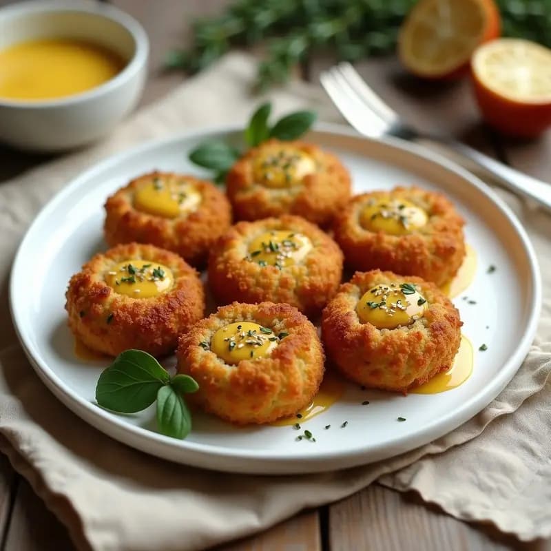 Croquetas de Espinacas y Queso de Oveja con Bechamel de Avena: Receta Francés Vegana