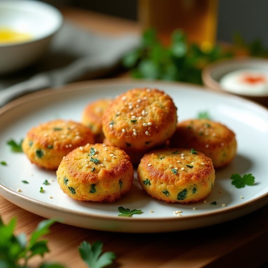 Croquetas de Espinacas y Tofu con Rebozado de Harina de Garbanzo: Receta en Airfryer