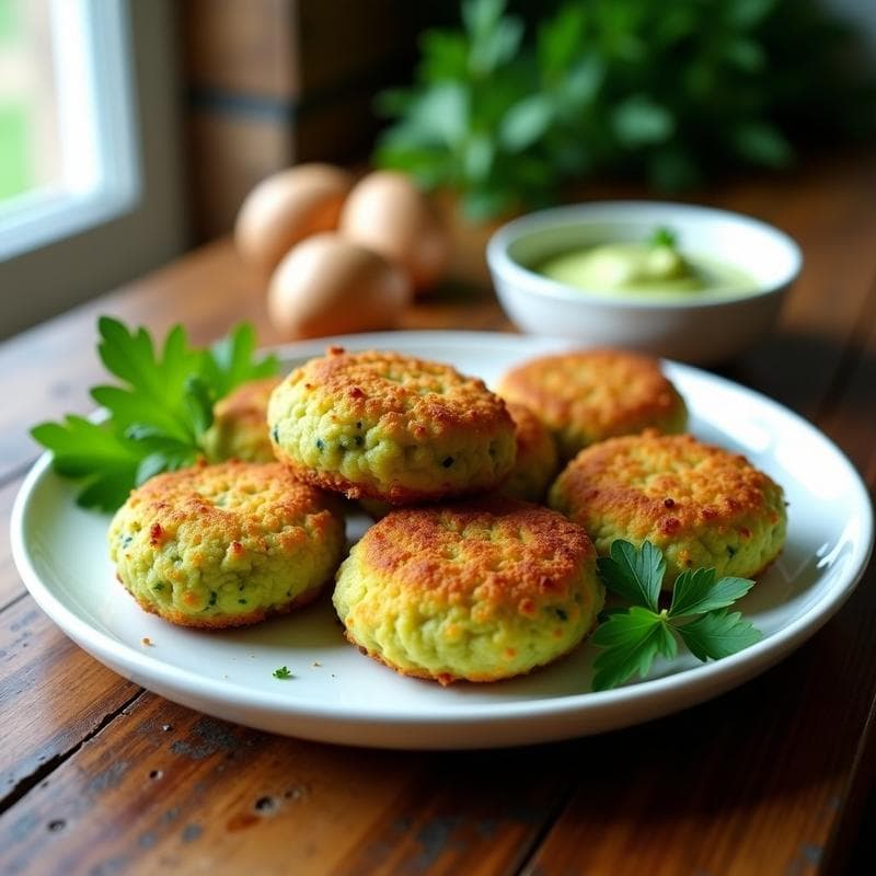 Croquetas de Espirulina y Patata: Snack Verde Keto en Thermomix