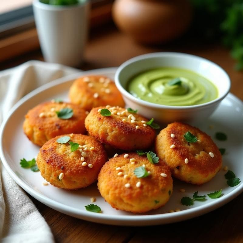 Croquetas de Garbanzo y Espinacas al Microondas: Receta Sin Gluten y Sin Freír en 12 Minutos