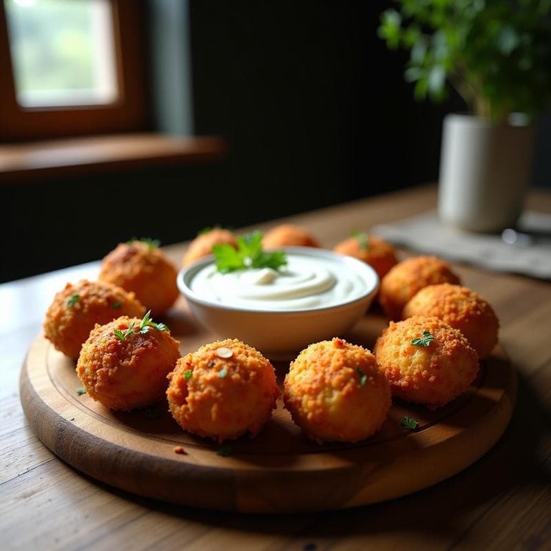 Croquetas de Hongos Portobello y Almendras: Receta Vegana al Horno y Crujiente
