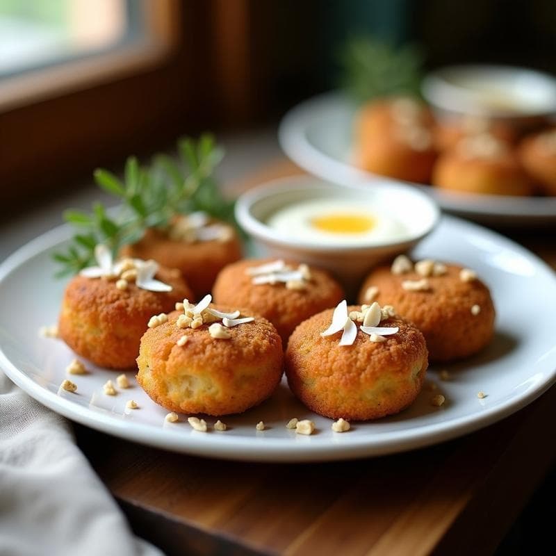 Croquetas de Hongos Portobello y Queso de Cabra: Aperitivo Francés en Airfryer
